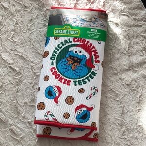 Cookie Monster Sesame Street Christmas Cookie Tester Drying Mats